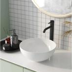 REA Opbouw wastafel - Keramiek - Modern design - 40 x 40..., Ophalen of Verzenden, Nieuw
