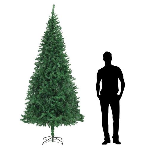 Grote Kunstkerstboom 300cm - - Tweedekansje - Duurzaam!, Huis en Inrichting, Woonaccessoires | Kunstplanten en Kunstbloemen, Binnen