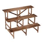 TRUUSK Plantenladder - Bloemenplank met 3 treden - Gemaakt v, Verzenden