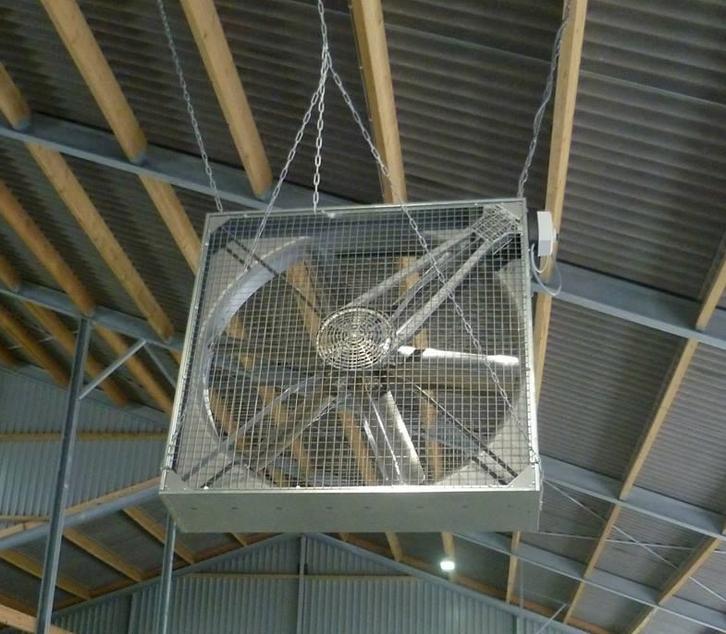 Stalventilator 1,4 mtr 380v, 1 pk/0,75kw met 6 bladen, Zakelijke goederen, Agrarisch | Werktuigen, Ophalen of Verzenden
