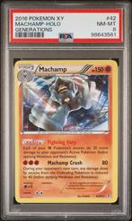 2016 Pokemon XY Generations Machamp HOLO #42 - PSA 8, Verzenden, Nieuw, Foil