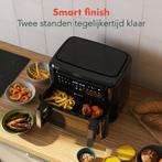 2dekans | KitchenBrothers Airfryer XXL Dual Zone - 9L -, Ophalen of Verzenden