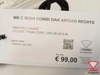 Mercedes C Klasse W204 Combi Estate Dak Hemel Airbag Rechts, Ophalen, Gebruikt, Mercedes-Benz
