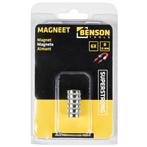Benson Supersterke magneet - Ø 12 x 3 mm - 6 stuks - Veel.., Doe-het-zelf en Verbouw, Gereedschap | Handgereedschap, Ophalen of Verzenden