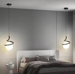 Nordic Glazen Hanglamp – Moderne LED Lamp met 3 Lichtkleuren, Huis en Inrichting, Verzenden, Nieuw