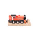 Bigjigs Ivatt locomotief rood (4) van €12,99 voor €9,09, Ophalen, Nieuw