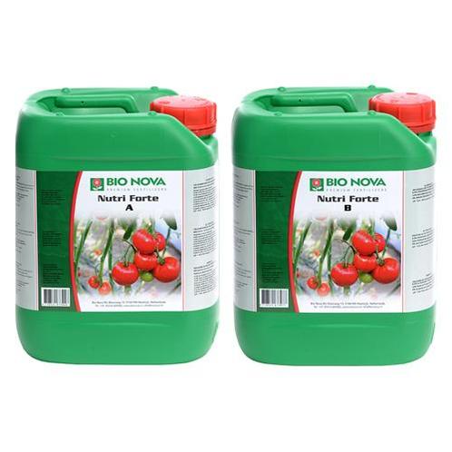 BIO NOVA NUTRI FORTE A+B 5 LITER (BIO NOVA BASISVOEDING), Tuin en Terras, Plantenvoeding, Nieuw, Ophalen of Verzenden