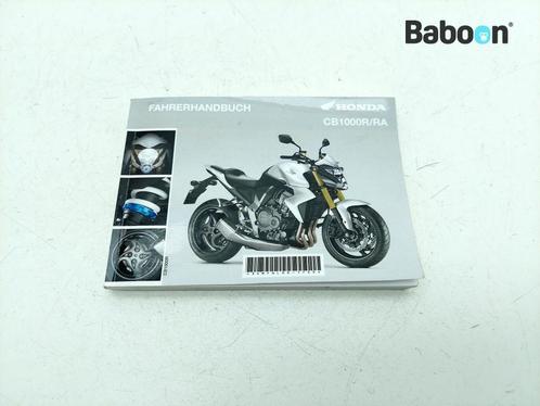 Instructie Boek Honda CB 1000 R 2008-2016 (CB1000R) German, Motoren, Onderdelen | Honda, Gebruikt, Verzenden