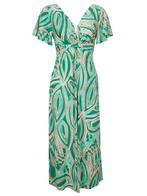 Jurk Laura Mintgroen XXXL (46), Kleding | Dames, Jurken, Verzenden, Nieuw
