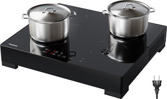 2dekans | KitchenBrothers Inductie Kookplaat - Vrijstaande, Witgoed en Apparatuur, Kookplaten, Zo goed als nieuw, Ophalen of Verzenden