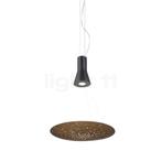 Fabbian Lens Hanglamp LED, roest - ø¸60 cm (Hanglampen), Huis en Inrichting, Lampen | Hanglampen, Verzenden, Nieuw