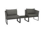 Stern Donna City-Lounge Aluminium - Antraciet/zijdegrijs, Tuin en Terras, Tuinsets en Loungesets, Ophalen of Verzenden, Nieuw