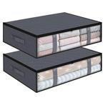 Onderbed opbergtas - 2 stuks - 60x45x15 cm - Kleding of, Huis en Inrichting, Kasten | Kledingkasten, Verzenden, Nieuw