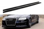 Zijskirts Diffusers Audi RS6 C6 Glanzend Zwart, Auto-onderdelen, Ophalen of Verzenden, Nieuw