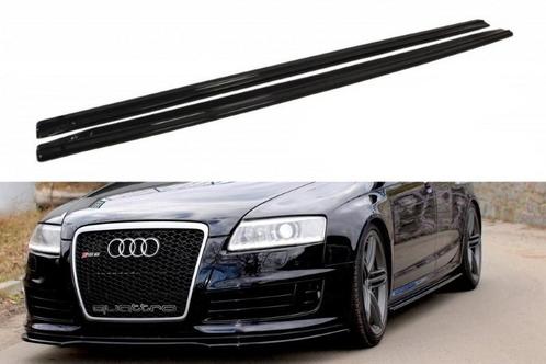 Zijskirts Diffusers Audi RS6 C6 Glanzend Zwart, Auto-onderdelen, Carrosserie en Plaatwerk, Ophalen of Verzenden