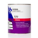 Sigma S2U Gloss - S 5020-Y Ongeveer kakigrijs - 2.5 liter, Nieuw, Ophalen of Verzenden, Verf, Grijs