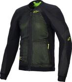 Alpinestars Troop-Air Zwart Fluo Geel Motorjas, Motoren, Nieuw met kaartje, Jas | textiel, Alpinestars, Heren