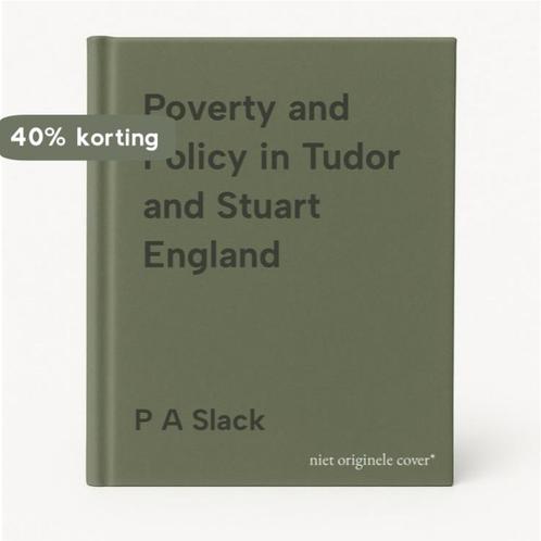 Poverty and Policy in Tudor and Stuart England 9780582489653, Boeken, Taal | Engels, Gelezen, Verzenden