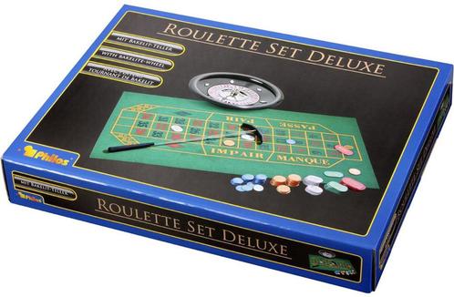 Professionele Roulette-Set (30cm) | Philos -, Hobby en Vrije tijd, Gezelschapsspellen | Bordspellen, Nieuw, Verzenden