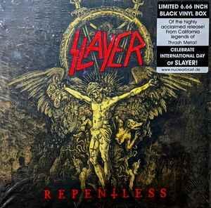 lp box - Slayer - Repentless  (Europe, 2018), Cd's en Dvd's, Vinyl | Hardrock en Metal, Zo goed als nieuw, Verzenden