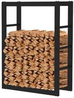 Haardhoutopslag - Design Houtrek - 80x60x25cm., Huis en Inrichting, Ophalen of Verzenden, Nieuw, Hout, Vrijstaand