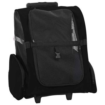 3-in-1 Huisdierentrolley Zwart: Topdeal! 40% Korting, 20k... beschikbaar voor biedingen
