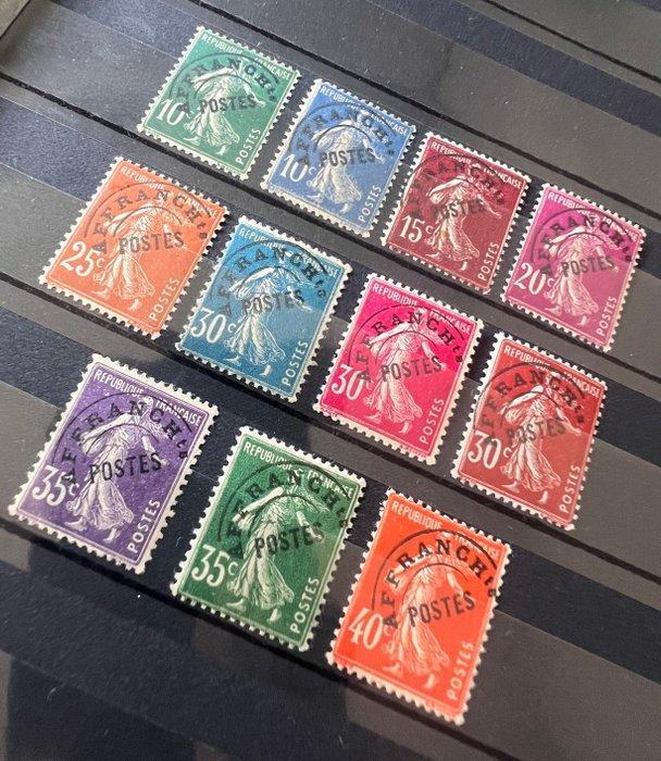 Frankrijk 1922/1932 - Frankrijk voorgeëtst Marianne van, Postzegels en Munten, Postzegels | Europa | Frankrijk