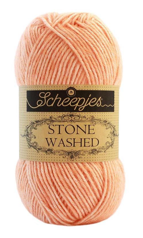 Scheepjes Stone Washed - 834 morganite - Katoen Garen, Hobby en Vrije tijd, Breien en Haken, Ophalen of Verzenden