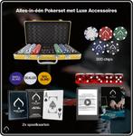 Texas Finest Golden Pokerset 300 Chips – Pokerkoffer, Hobby en Vrije tijd, Gezelschapsspellen | Kaartspellen, Ophalen of Verzenden
