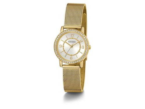 Guess Dames Horloge GW0534L2 Staal met Geelgouden Plating, Huis en Inrichting, Woonaccessoires | Overige, Nieuw, Verzenden