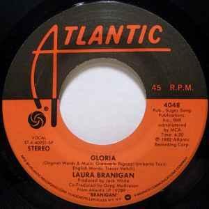 vinyl single 7 inch - Laura Branigan - Gloria / Living A Lie, Cd's en Dvd's, Vinyl Singles, Zo goed als nieuw, Verzenden