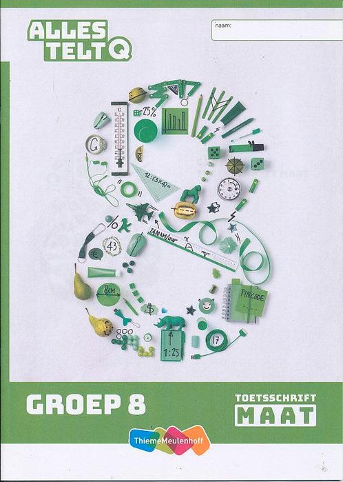 Alles Telt Q Toets schrift Maat groep 8 (per stuk), Boeken, Schoolboeken, Nieuw, Verzenden