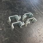4x Bruynzeel metalen schappendragers, plankendragers, legbor, Ophalen of Verzenden, Nieuw