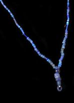 Oud-Romeins Donkerblauw glas Kralenketting (Zonder, Antiek en Kunst