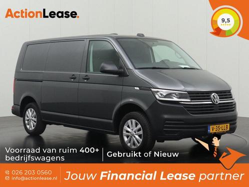 Volkswagen Transporter L1 H1 2021 €393 per maand, Auto's, Bestelauto's, Dealer onderhouden, Te koop, Zwart, Automaat, Financial lease