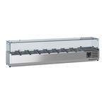 Ecofrost Opzetkoelvitrine 8x 1/3 GN | RVS | 1800mm, Witgoed en Apparatuur, Koelkasten en IJskasten, Ophalen of Verzenden, Nieuw