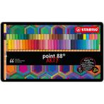 Fineliner STABILO point 88/66 Arty fijn assorti blik à 66 st, Ophalen of Verzenden, Nieuw