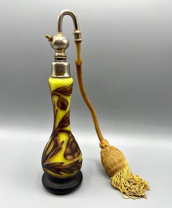 Nancy - L Valter - Parfumfles - Bloemen - Kristal - Cristal, Antiek en Kunst, Antiek | Glas en Kristal