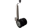 Opklapbaar 60 mm neuswiel - 250 kg statisch draagvermogen -, Ophalen of Verzenden, Nieuw