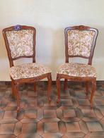 Stoel (2) - Metaal, Hout, Textiel - Set van 2 stoelen