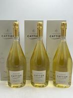 Cattier, Cattier Blanc de Blancs - Champagne 1er Cru - 3, Verzamelen, Wijnen, Nieuw