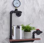Industriële Wandplank – Hout en Metaal Displayrek, Huis en Inrichting, Kasten | Boekenkasten, Verzenden, Nieuw