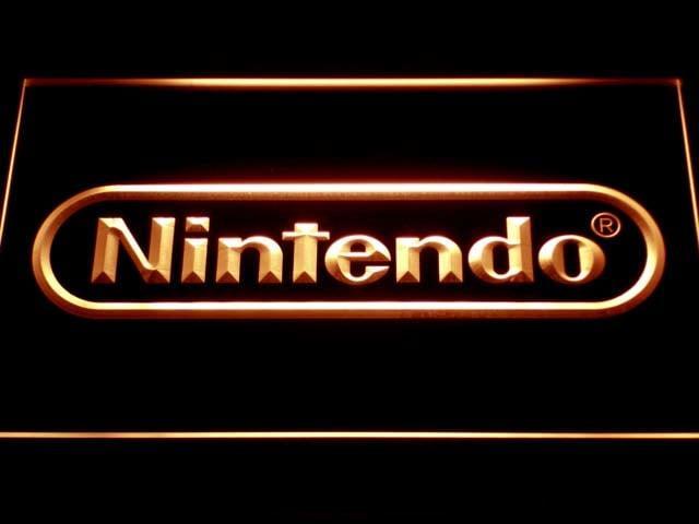 Nintendo game neon bord lamp LED verlichting reclame lichtba, Verzamelen, Merken en Reclamevoorwerpen, Nieuw, Verzenden