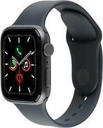 Apple Watch SE 44 mm kast van spacegrijs aluminium met zwart, Telecommunicatie, Gebruikt, Verzenden