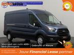 Ford Transit Bestelbus L3 H2 2022 Diesel Handgeschakeld, Auto's, Zwart, Blauw, Nieuw, Dealer onderhouden
