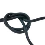 Elastisch koord 8mm zwart - 25 meter, Ophalen of Verzenden, Nieuw