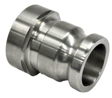 INOX IBC Adapters S60x6 met Camlock Part A (RVS)