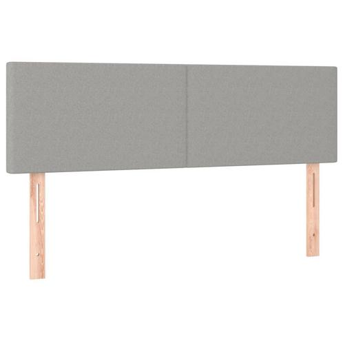 2x Hoofdbord Lichtgrijs - Tweedekansje! Stijlvolle Upgrade, Huis en Inrichting, Slaapkamer | Bedden, 140 cm, 190 cm of minder