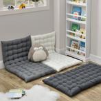 Vloerkussen loungekussen zitkussen 120x60 cm beige