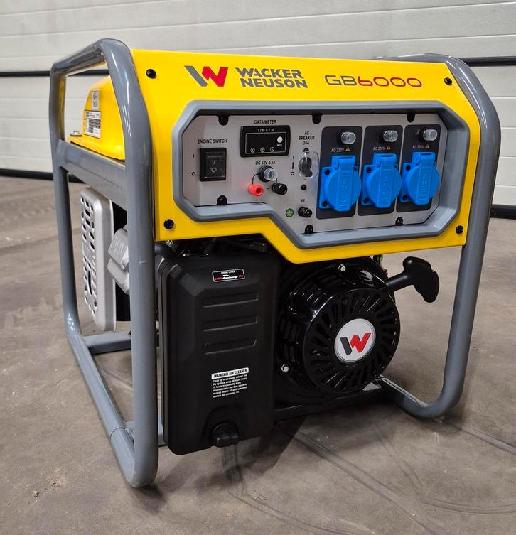 Wacker Neuson Aggregaat  GB6000G, Zakelijke goederen, Machines en Bouw | Aggregaten, Ophalen